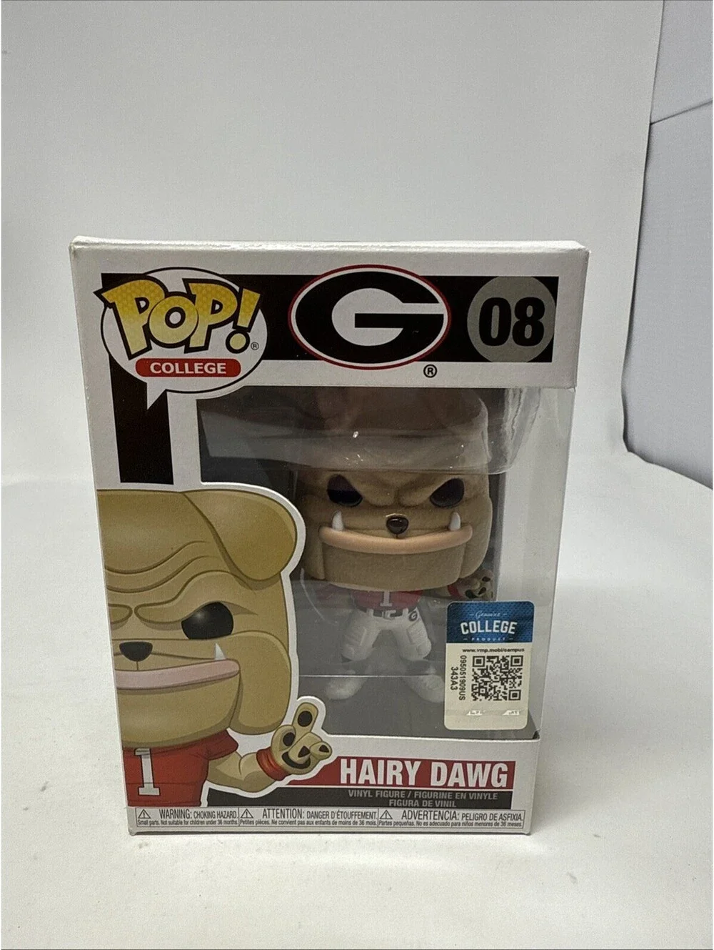 Funko Pop! College Vinyl Figure Hairy Dawg University of Georgia #08